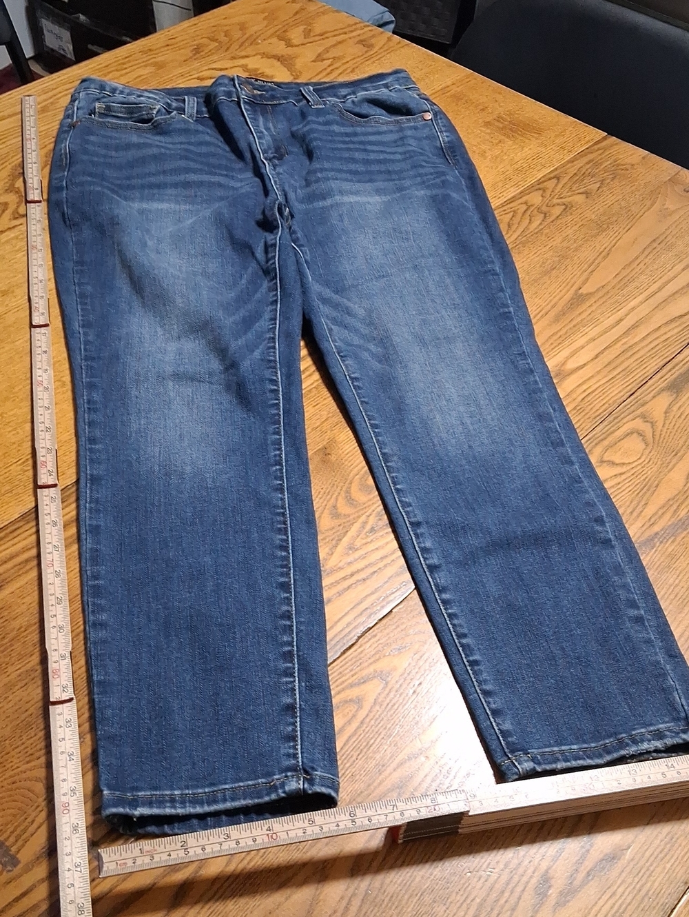 JUDY BLUE Jeans Womens 32 Blue RELAXED FIT Pants Denim Used